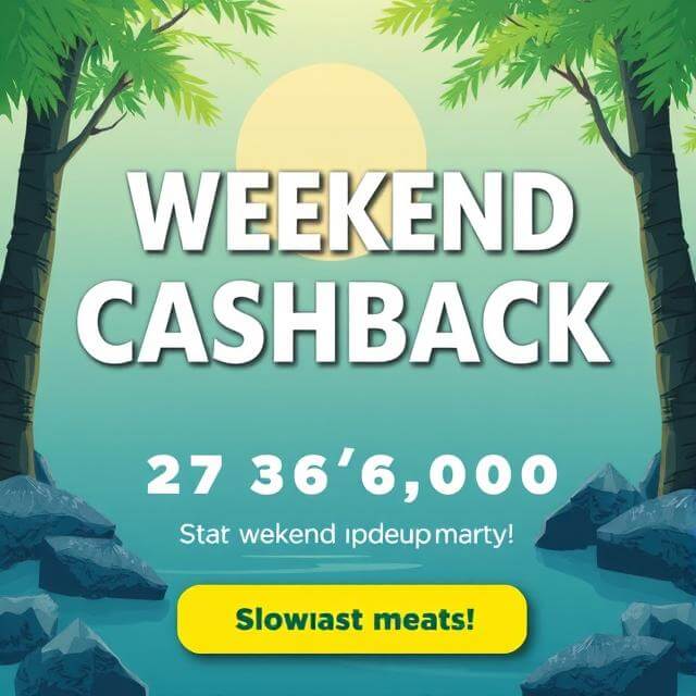 Weekend Cashback